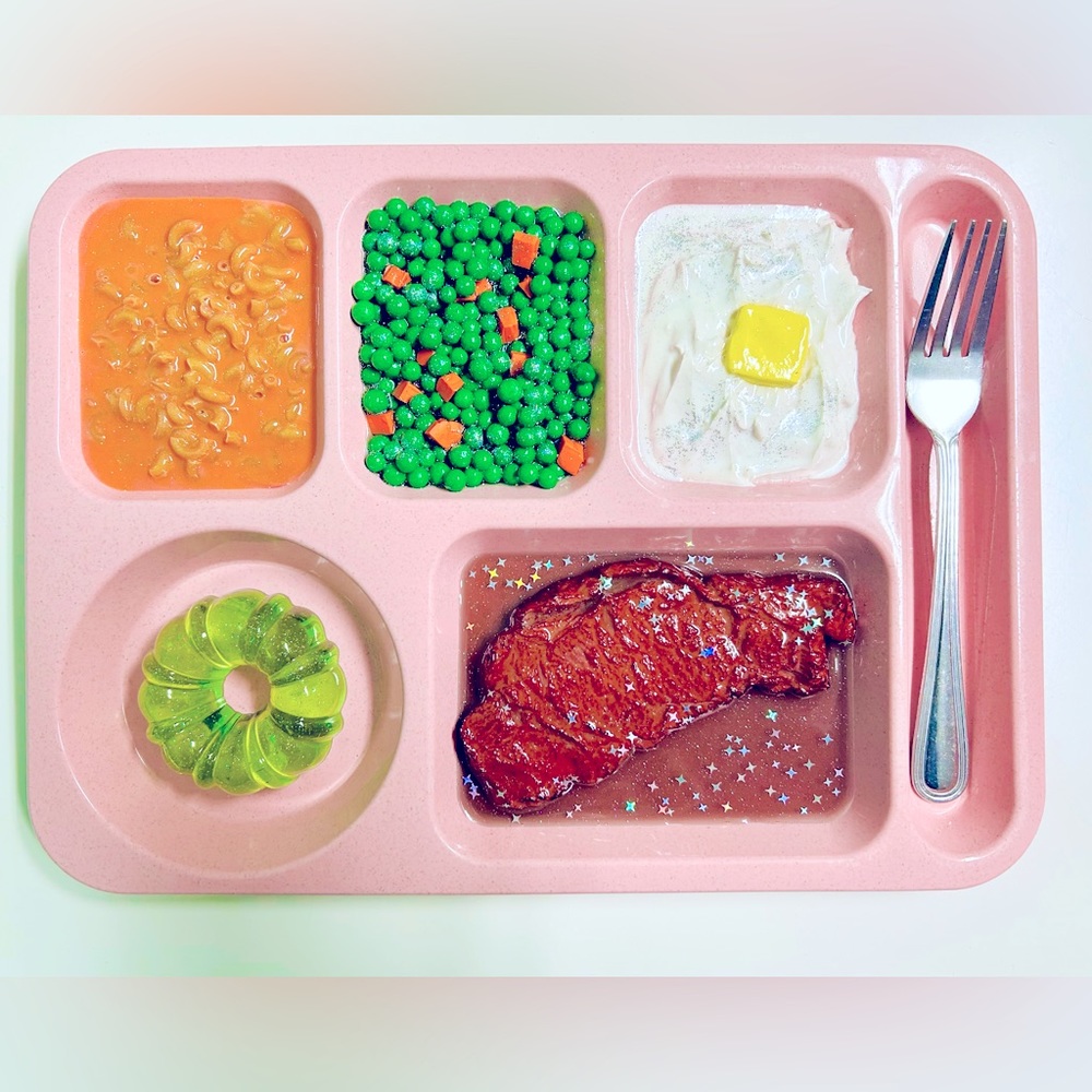 Funky Retro School Lunch Wall Hanging